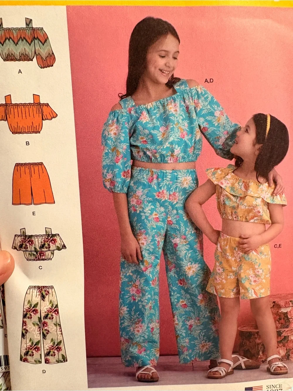 BN UNCUT SIMPLICITY 8936 HH GIRLS TODDLERS SEWING PATTERNS